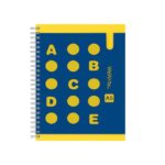 Subject Notebook with Penslot A5 | 80gsm | Asstored Colors