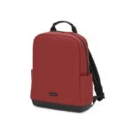 THE BACKPACK SOFT TOUCH PU BORDEAUX RED